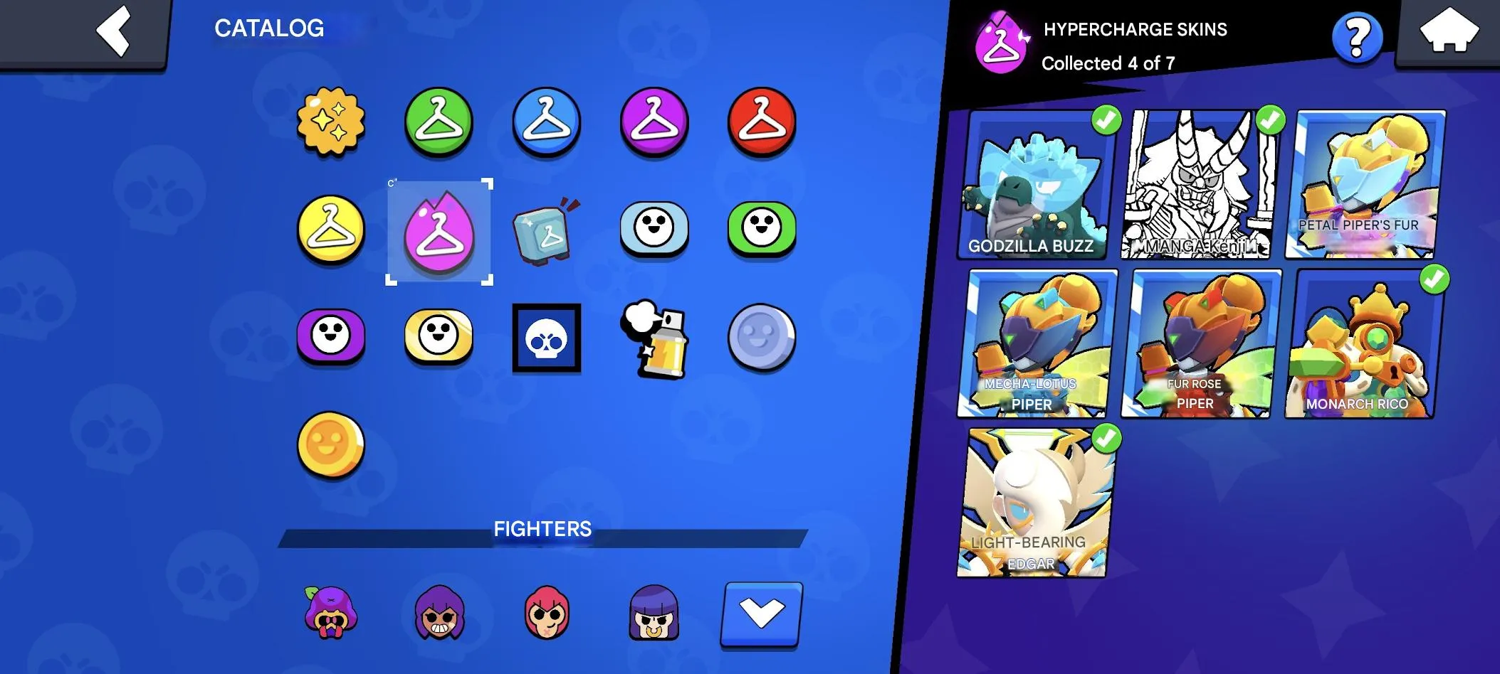 BS1907 97 Star 50252 Trophies 88 Brawlers 230+ Skins The Nutcracker Gayle El Sponge Corsair Colt 10 Titles 